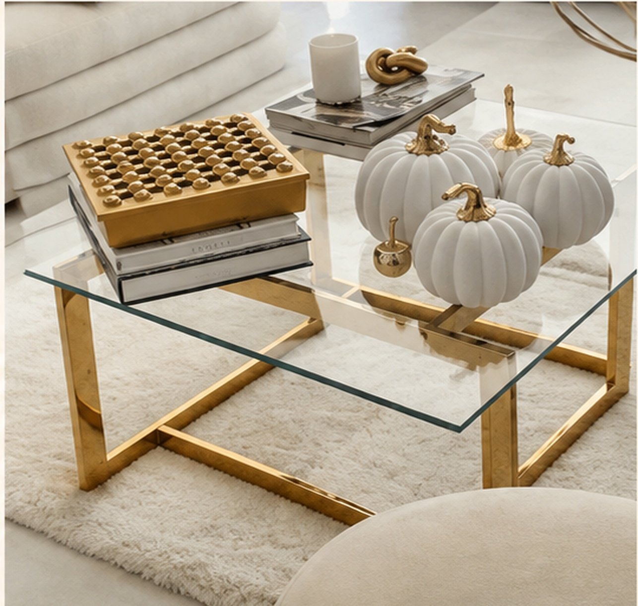Simple Square Side Table